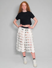 Parachute Skirt - White