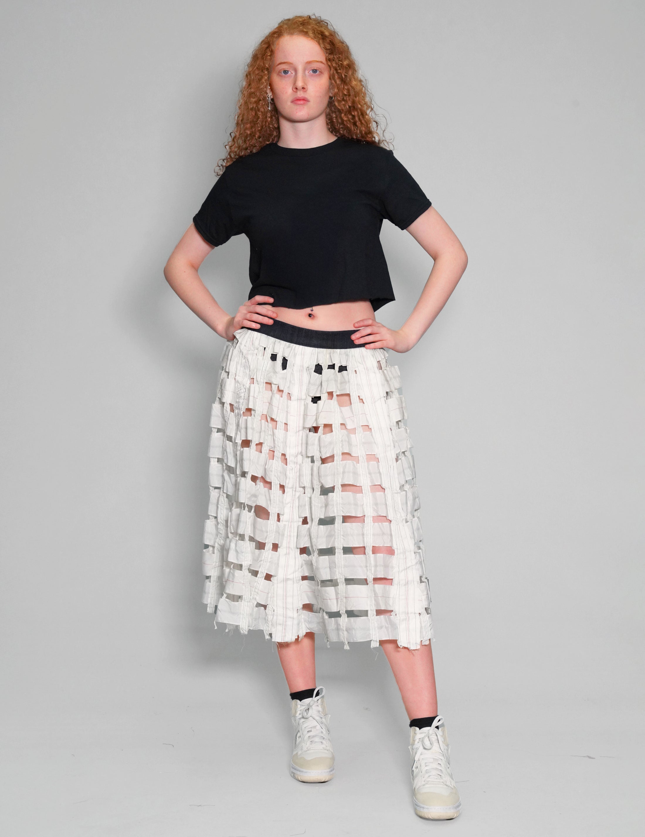 Parachute Skirt - White