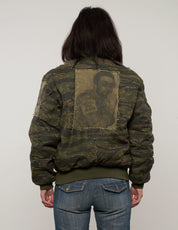 MA-1 Patched Bomber in Tiger Camo