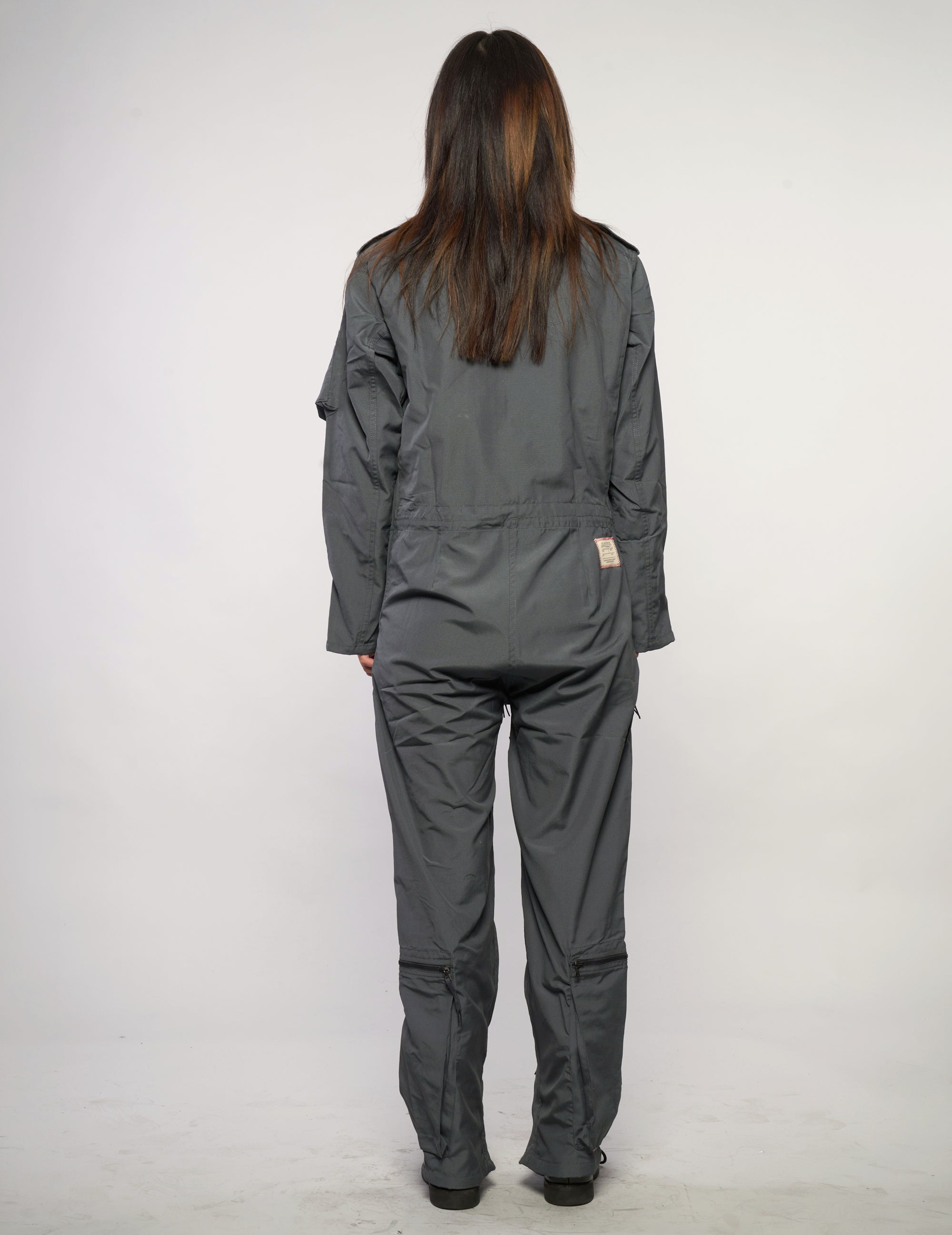Vintage Luftwaffe Jumpsuit in Dark Grey