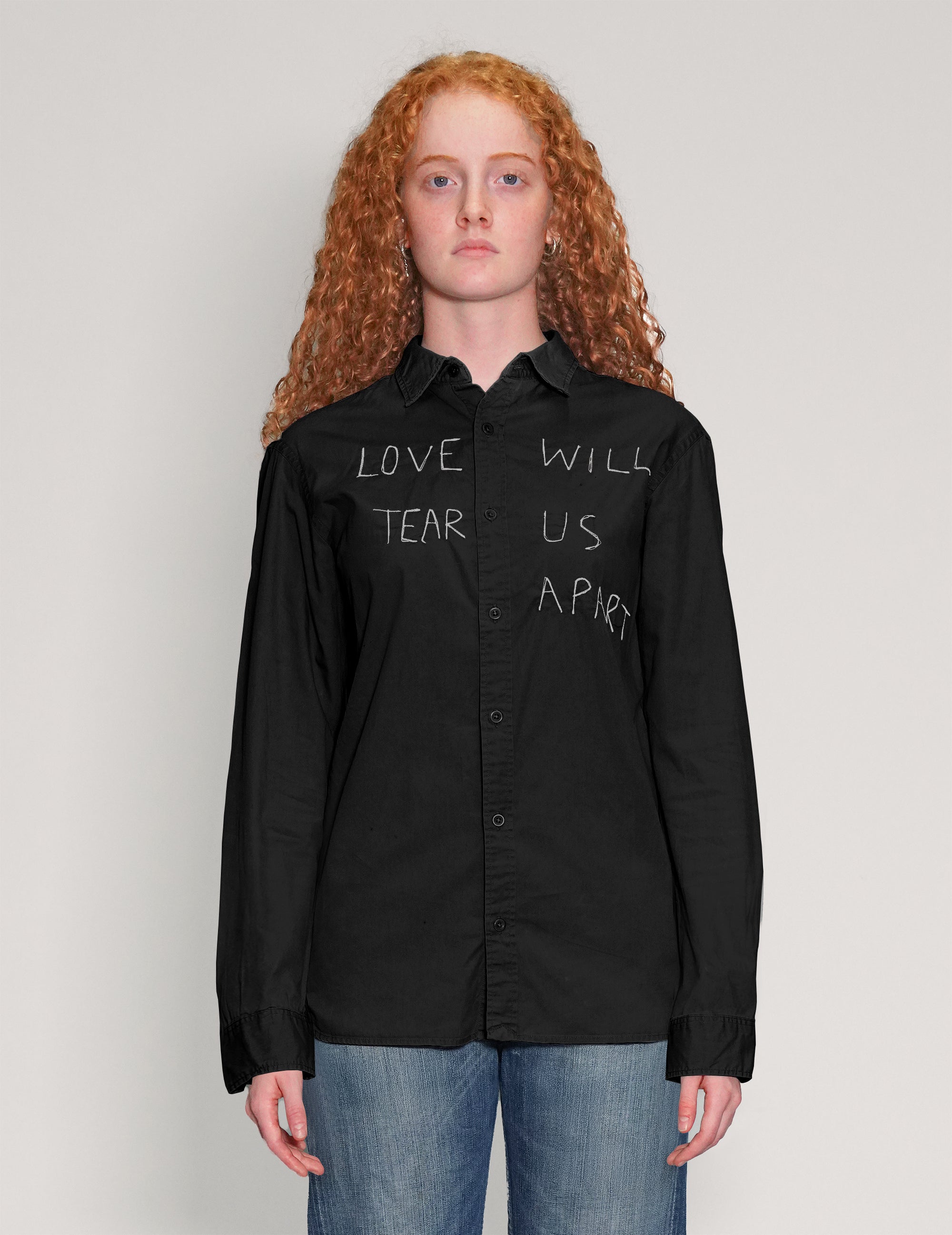 'Love Will Tear Us Apart' Black Shirt