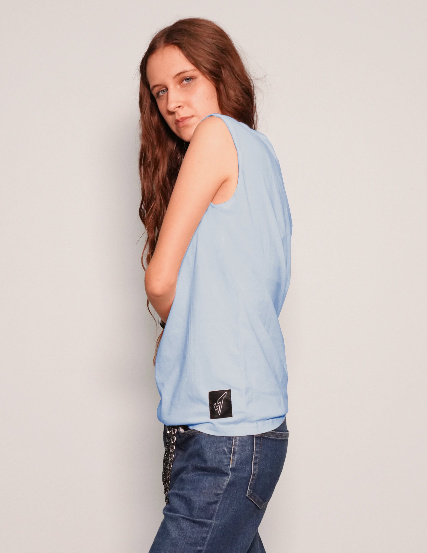 T-Shirt „Saint“ in Ecru