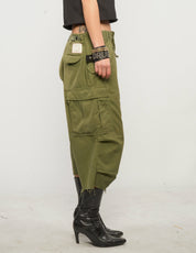 M51 Khaki Cropped Cargo Pants