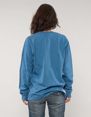 ST 'A Lad Insane' Long Sleeve Logo Tee in Blue