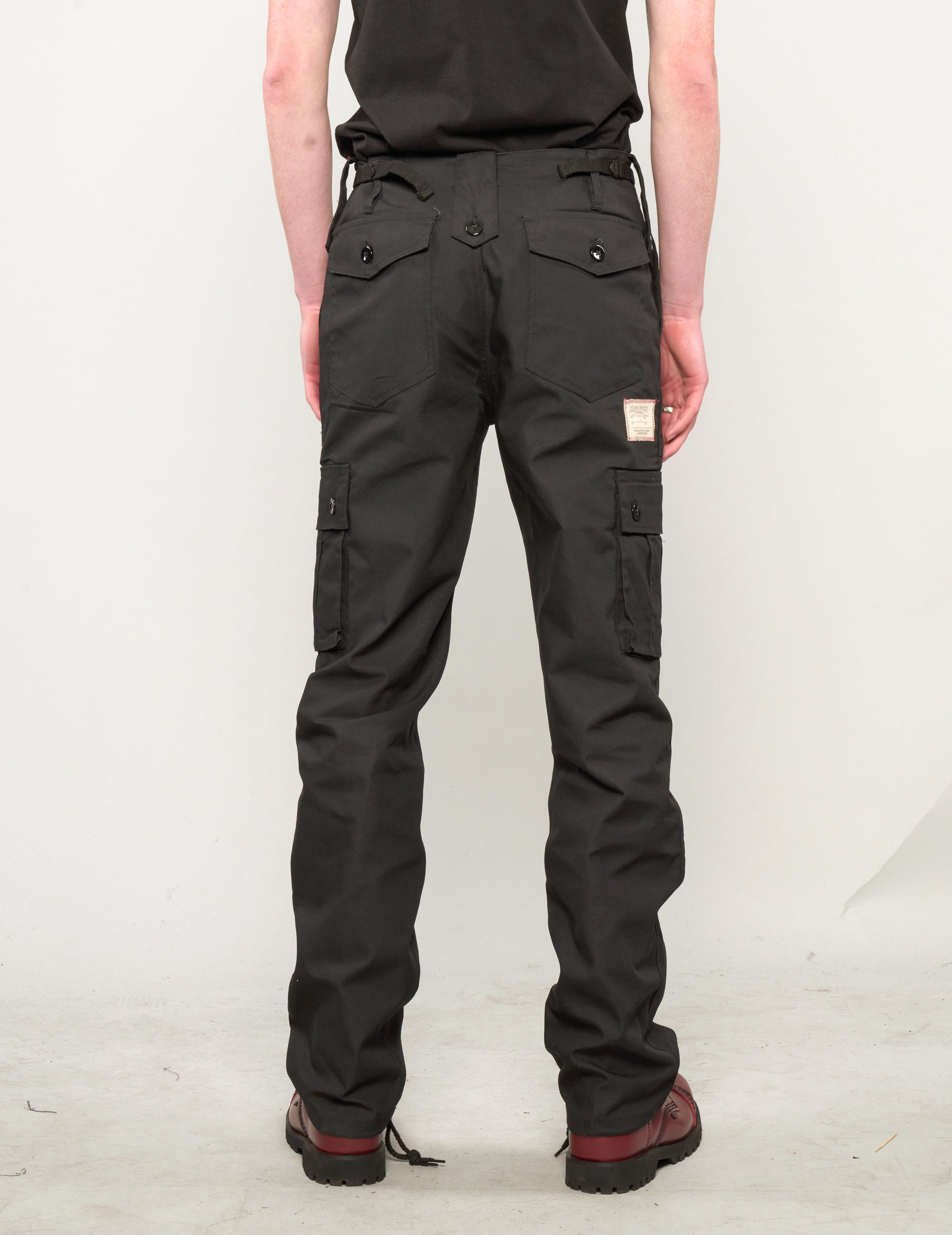 Cargo Trousers in Black