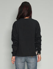 'Saint' Sweatshirt in Black