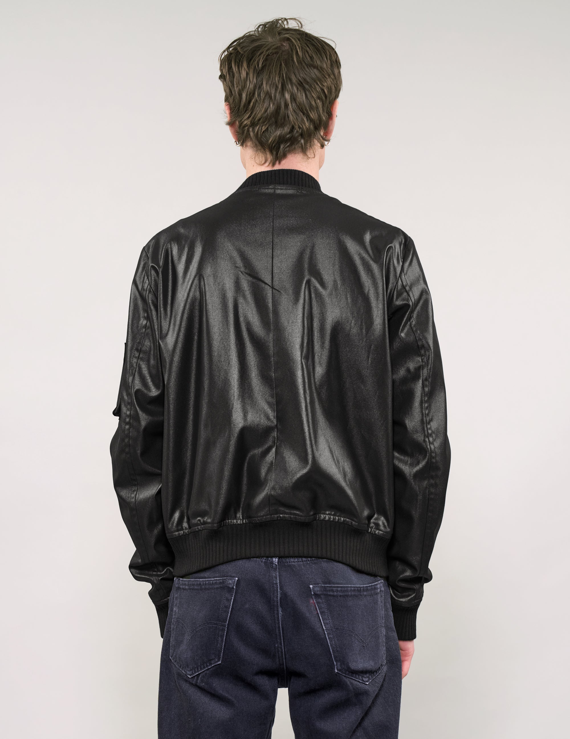 IMMORTAL Sebring Bomber Jacket - Chintz Woven Twill in Black