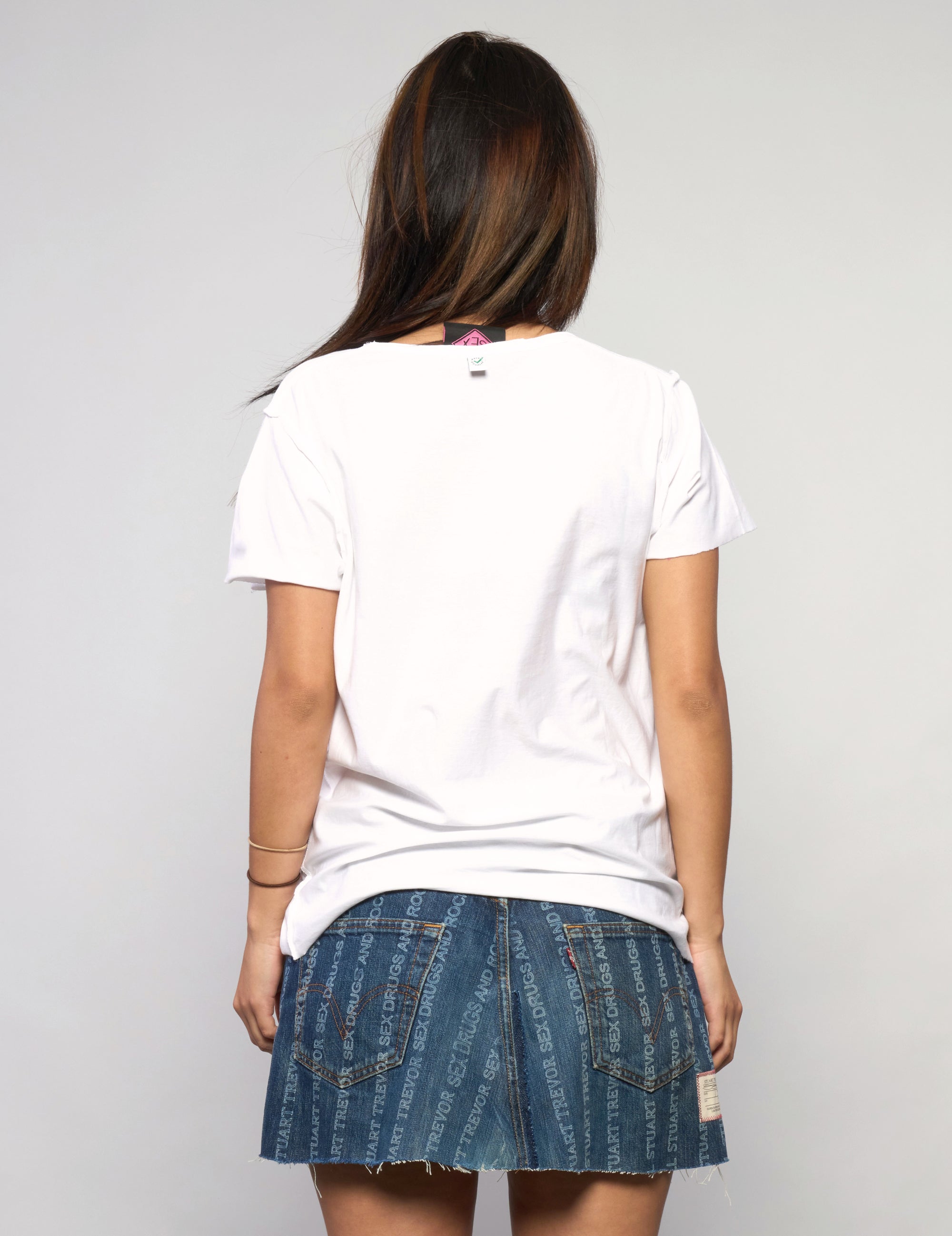 Pure S'x England Tee in White
