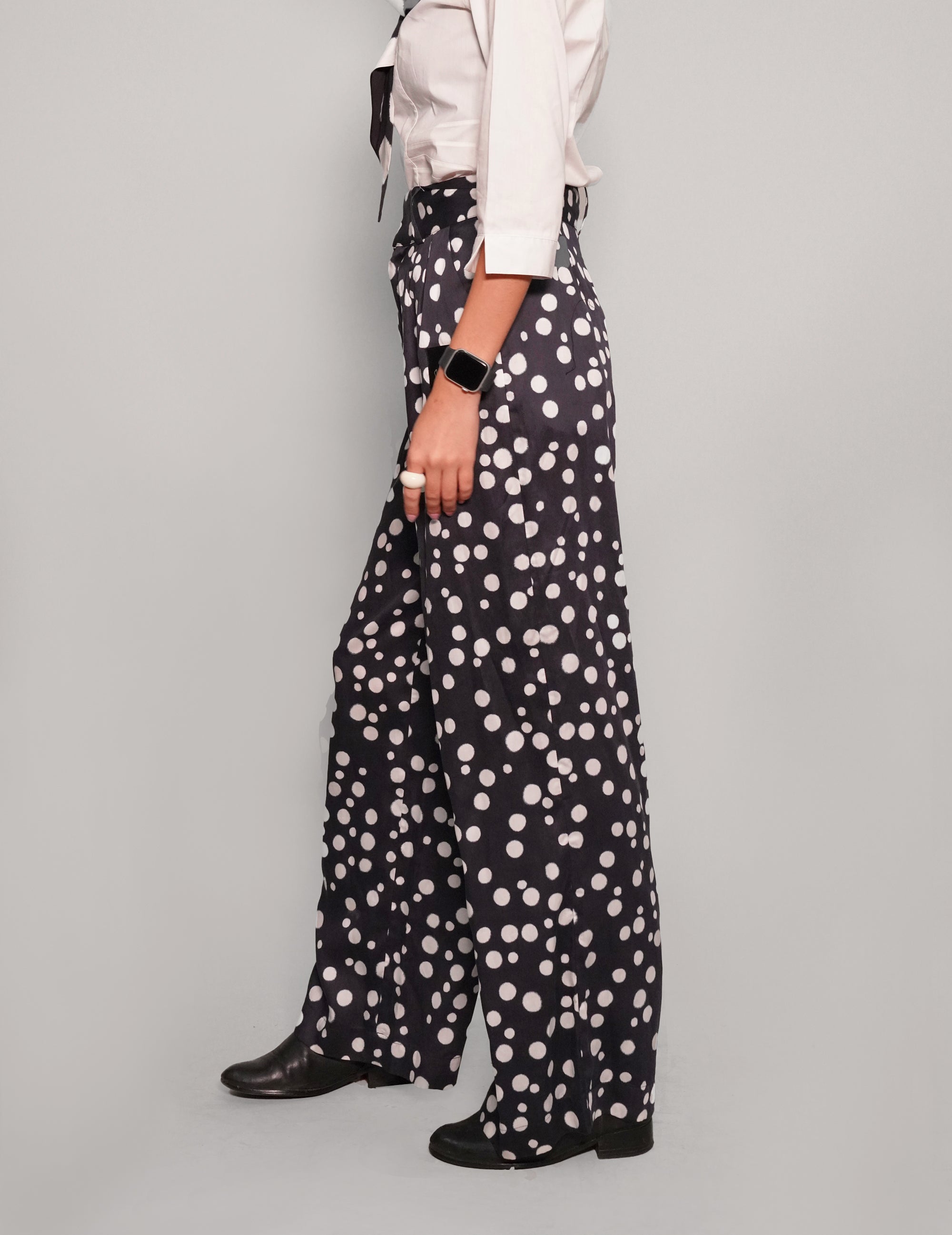Pantalon à pois
