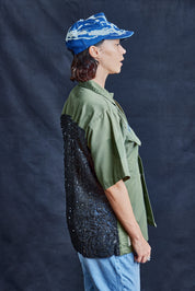 Random Sequin Back Field Shirt