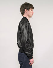 IMMORTAL Sebring Bomber Jacket - Chintz Woven Twill in Black