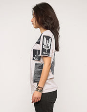 'Saint' Multipatch T-Shirt in Pink