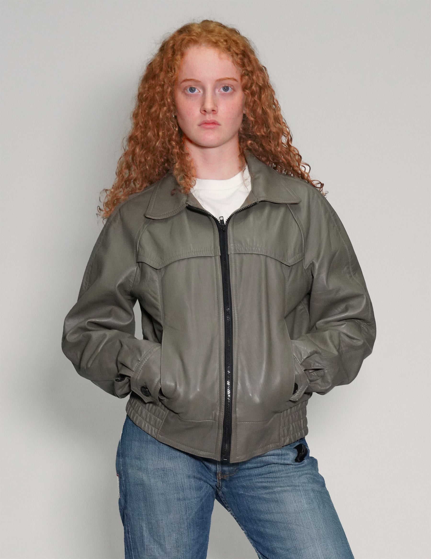 Leather French Jacket