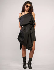 The Pirate Dress – Black Taffeta