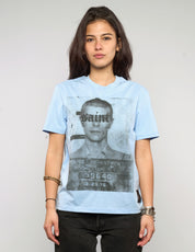 'Saint' T-Shirt in Blue
