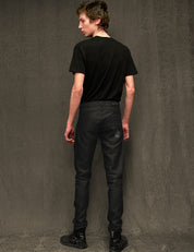 IMMORTAL Button Down Jeans in Black