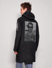 ST Patched Hooded Duffel Coat