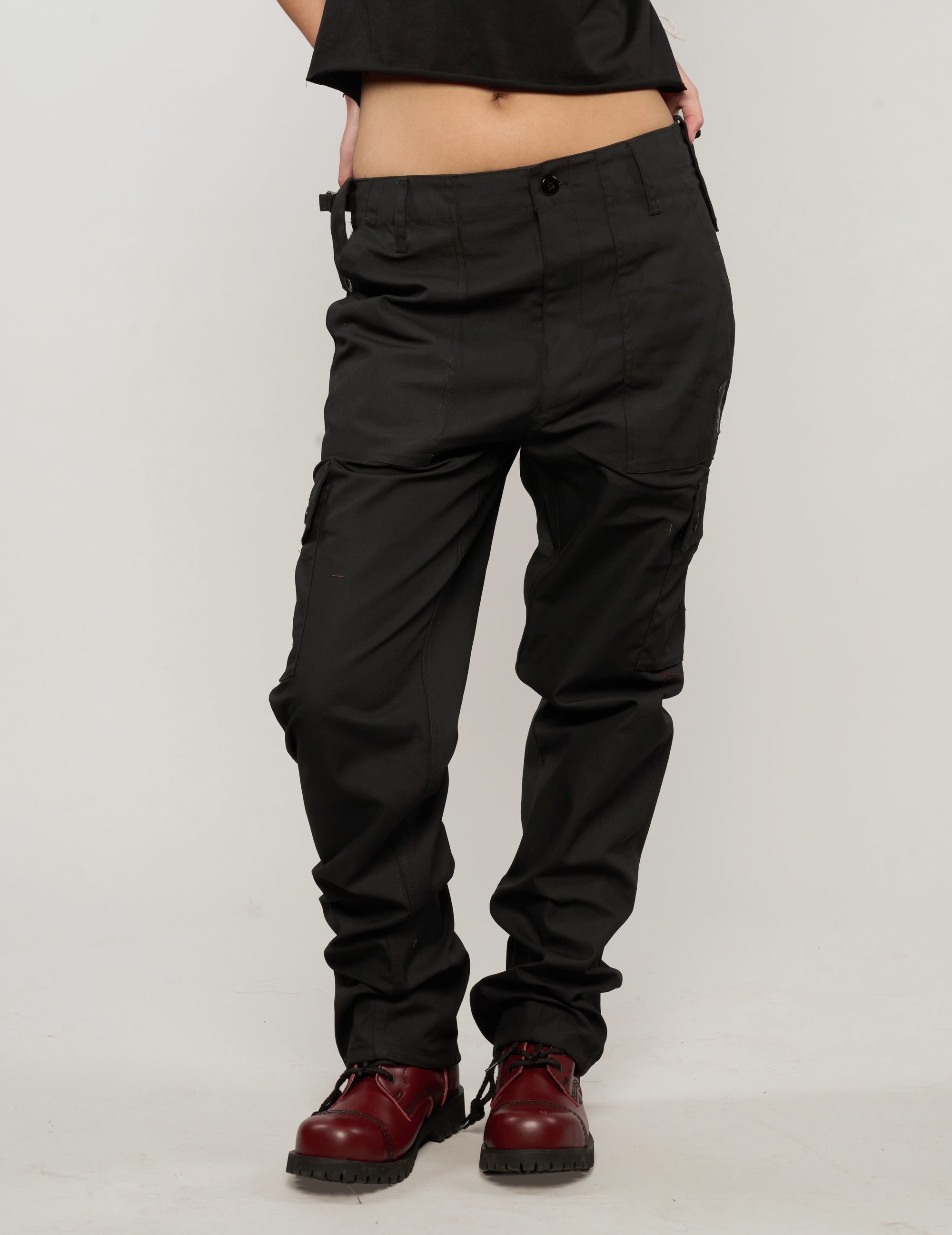 Cargo Trousers in Black