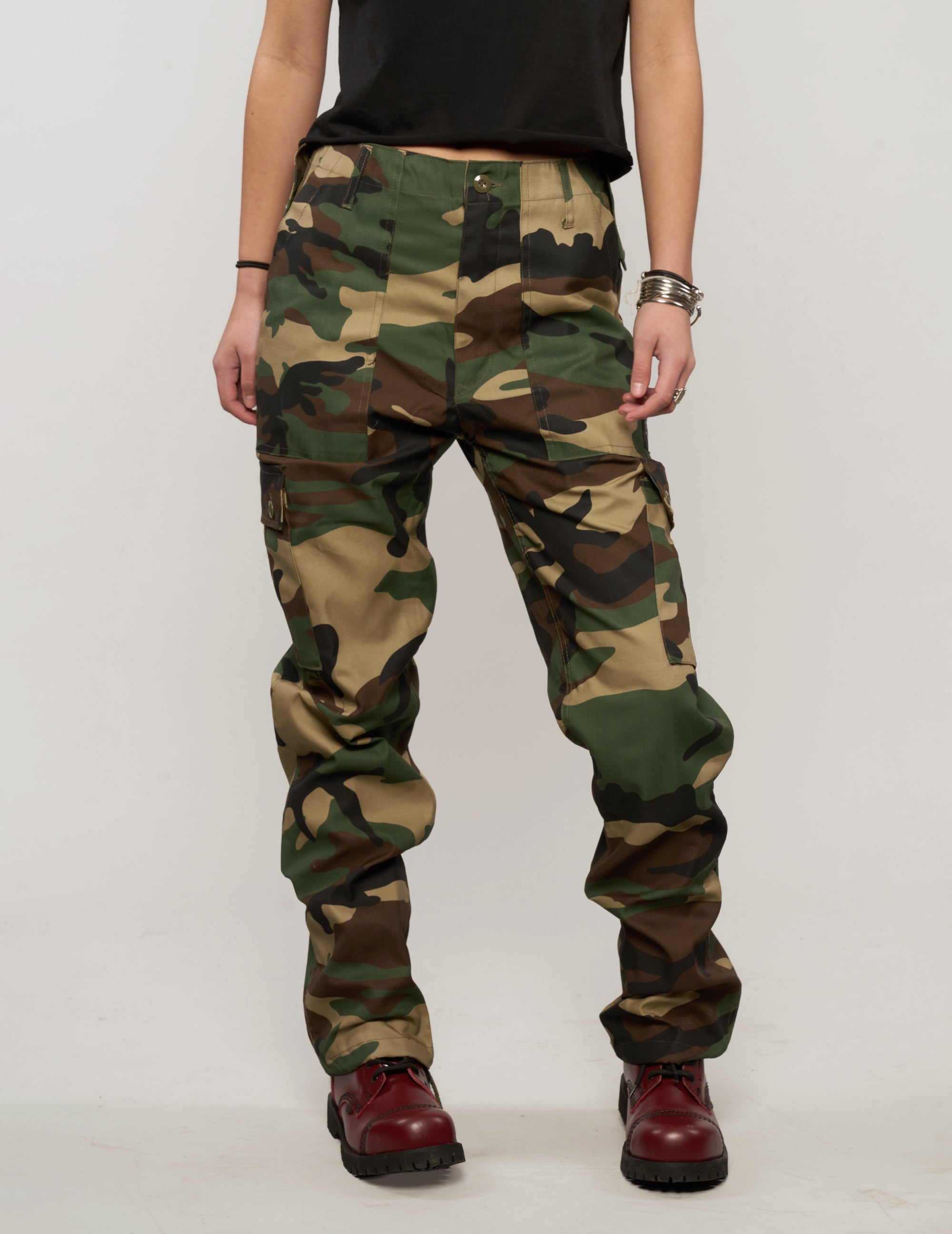 Cargo Trousers in Camo