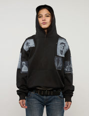 ST Multipatch Logo Hoodie in Black