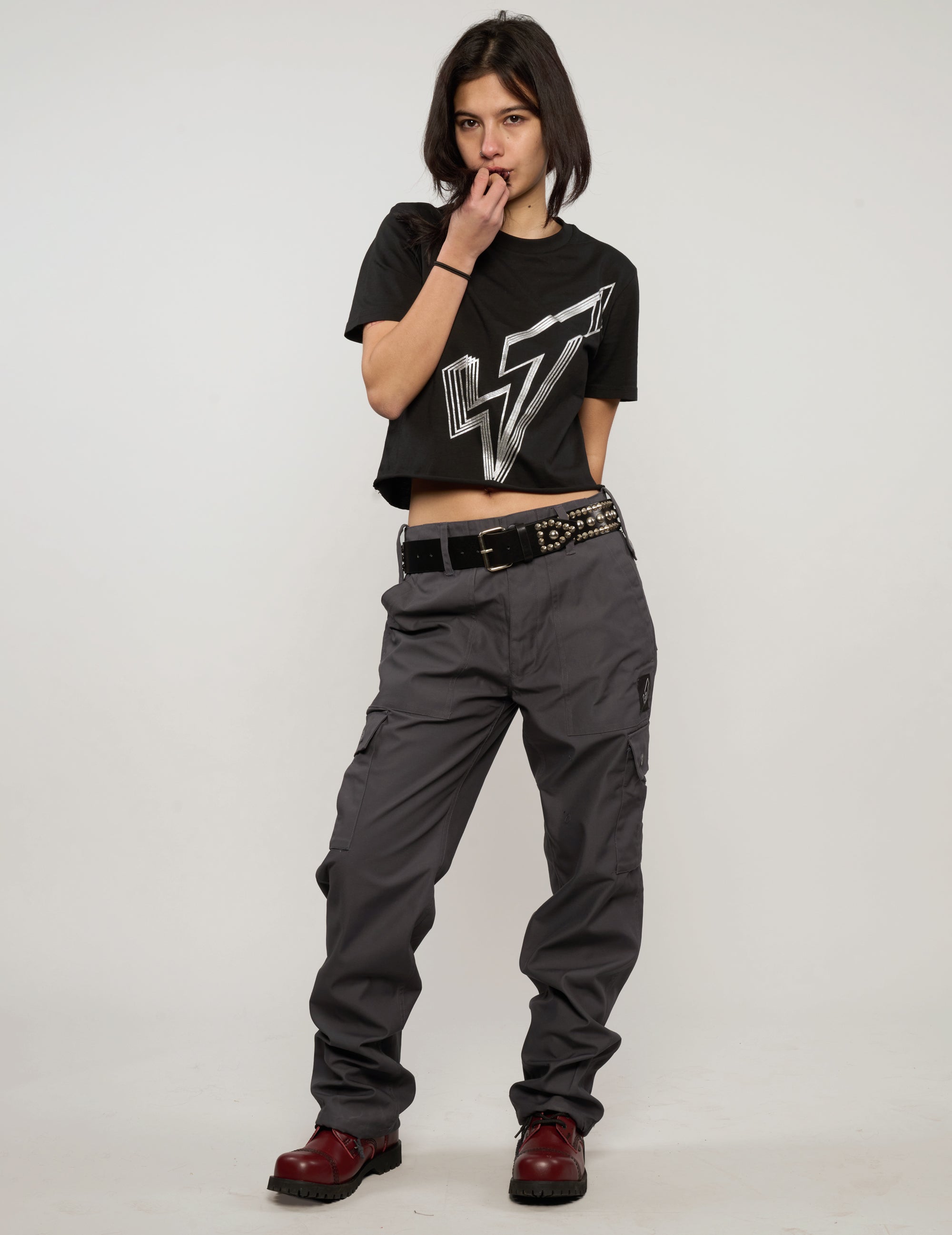 Cargo Trousers in Grey