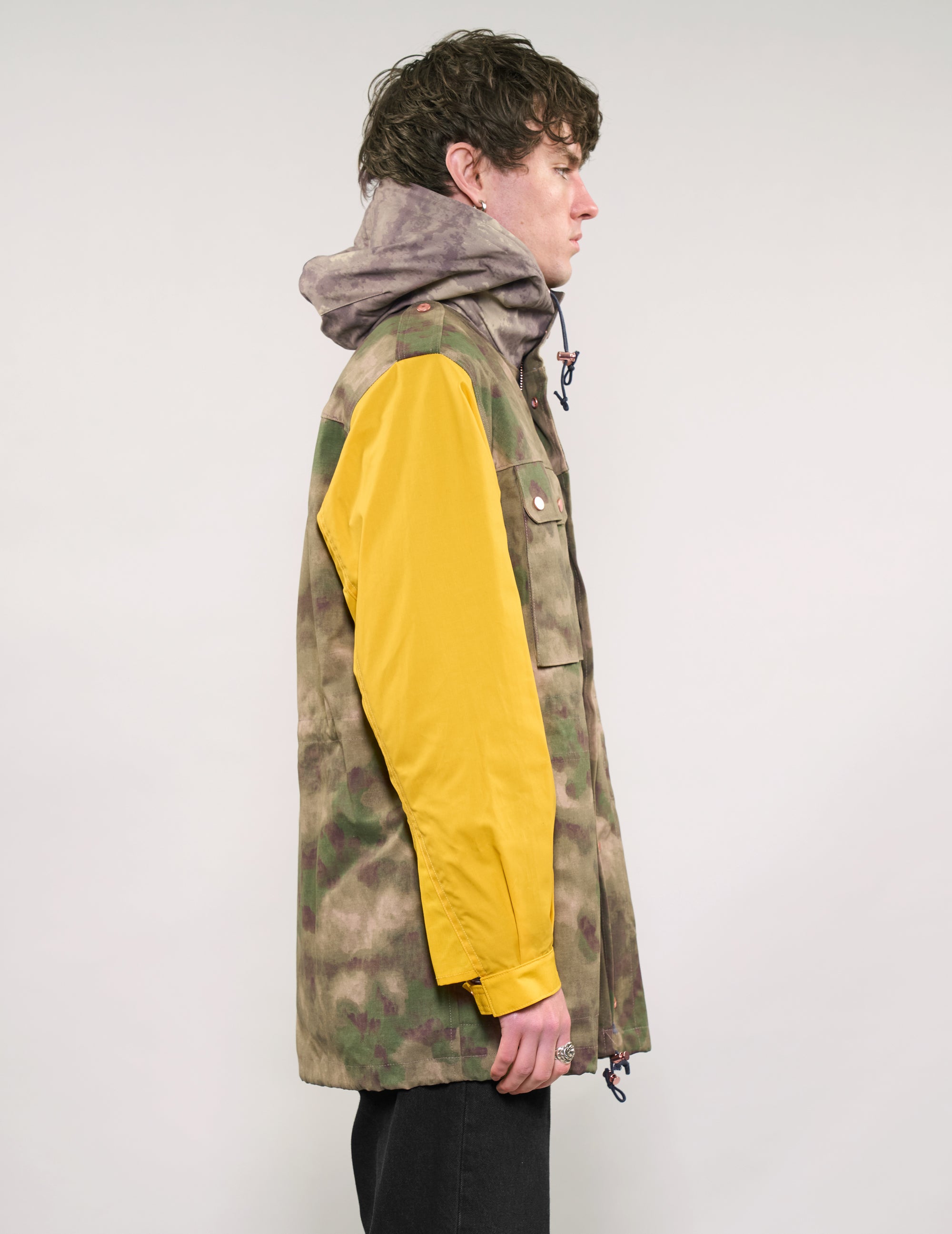 IMMORTAL Desert Parka in Camo & Yellow