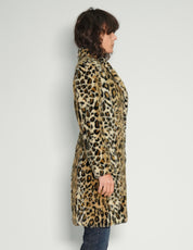 Cheetah Print Coat