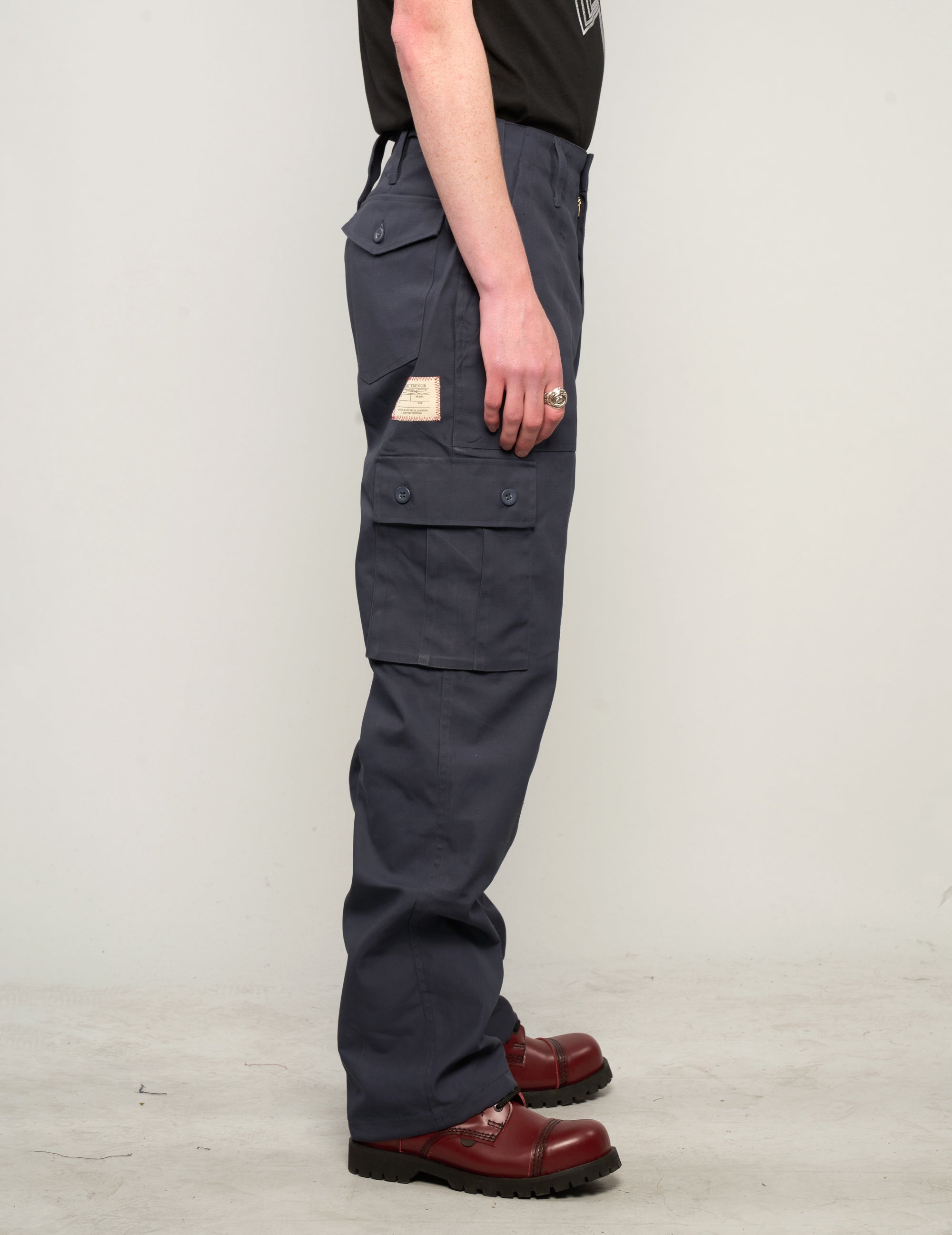 Cargo Trousers in Navy