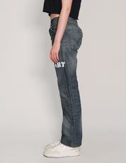 Jean « Love Will Tear Us Apart » en indigo