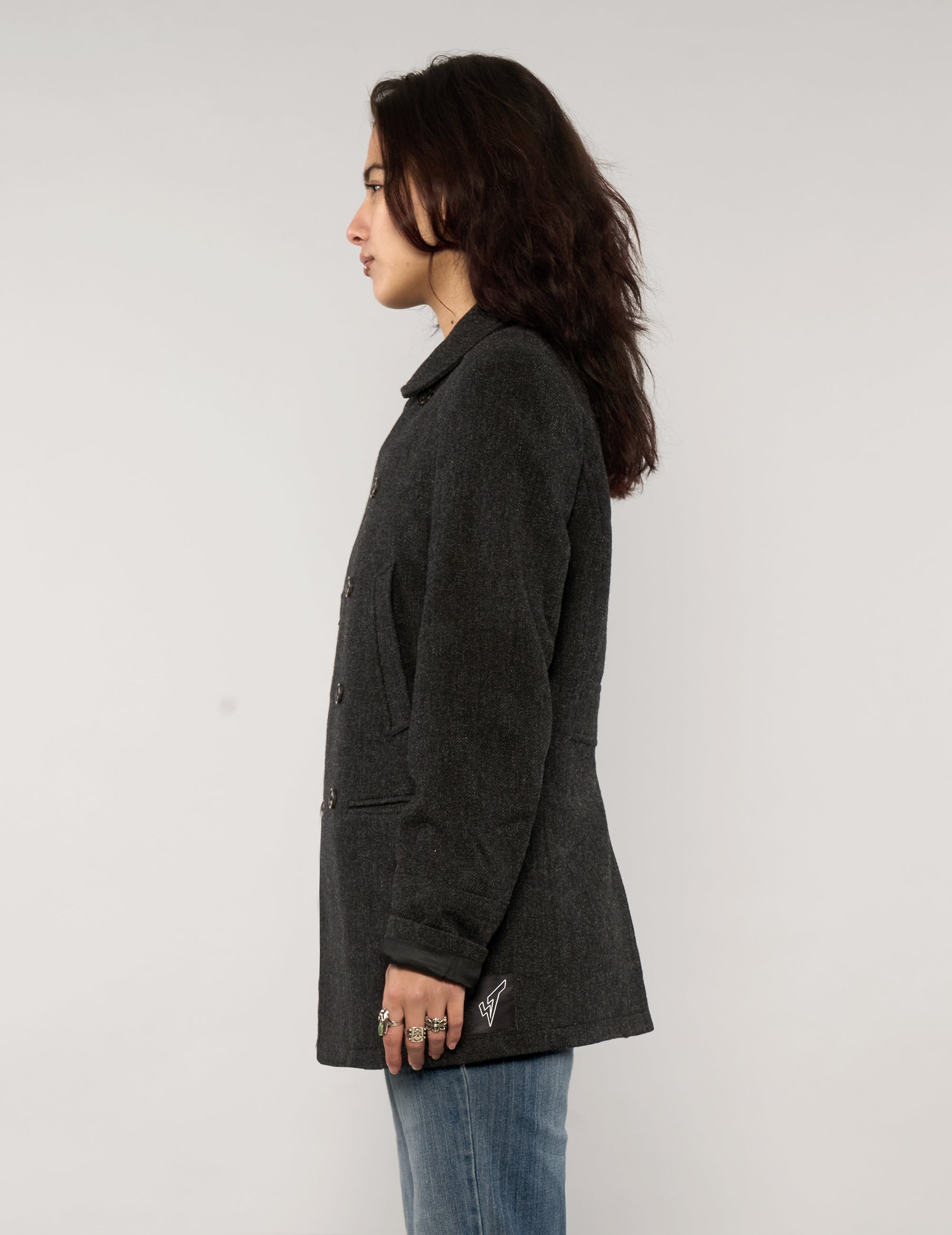 Vintage All Saints Peacoat