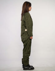 Vintage Luftwaffe Jumpsuit in Dark Olive