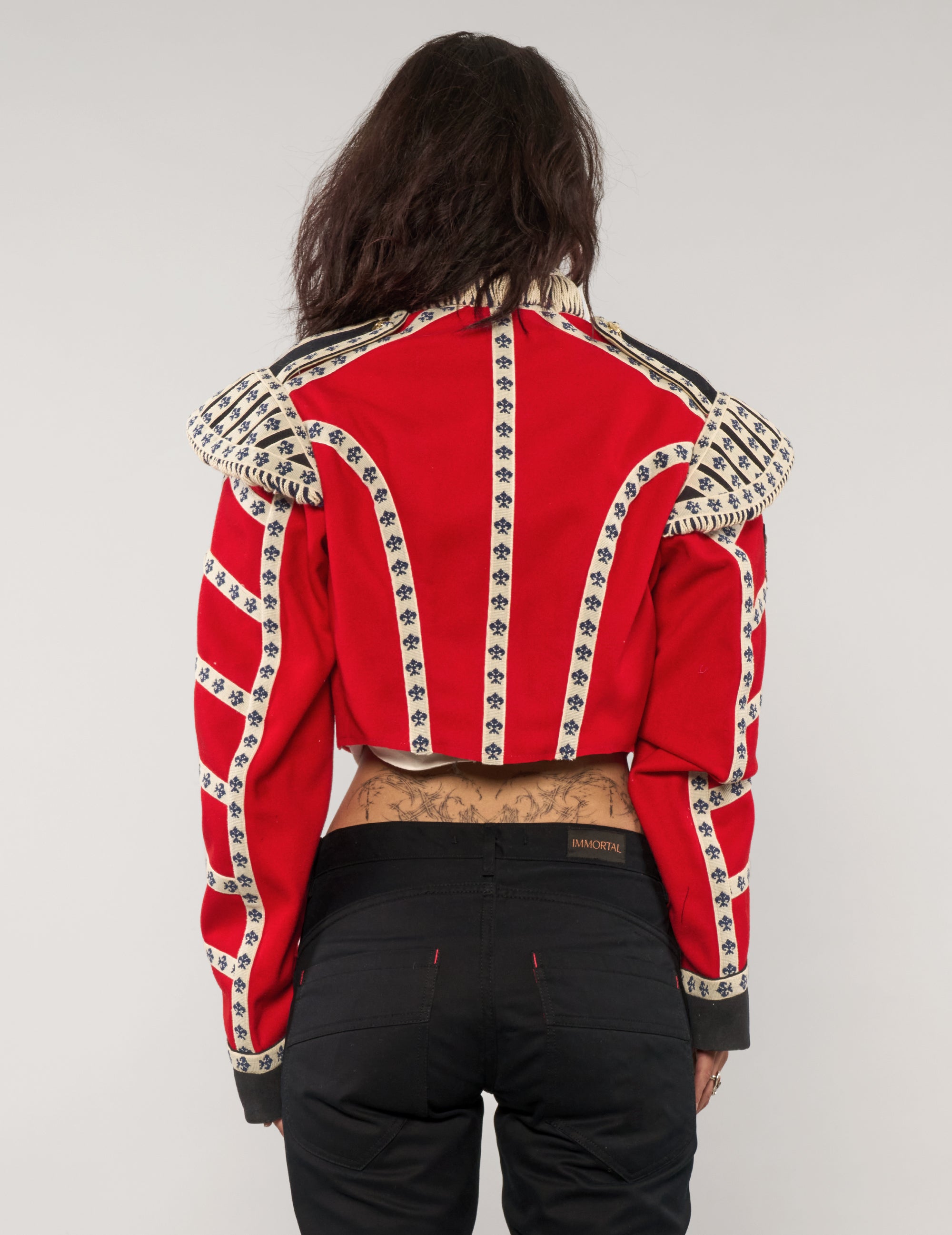 Cropped Scots Guards Drummers Band Tunic