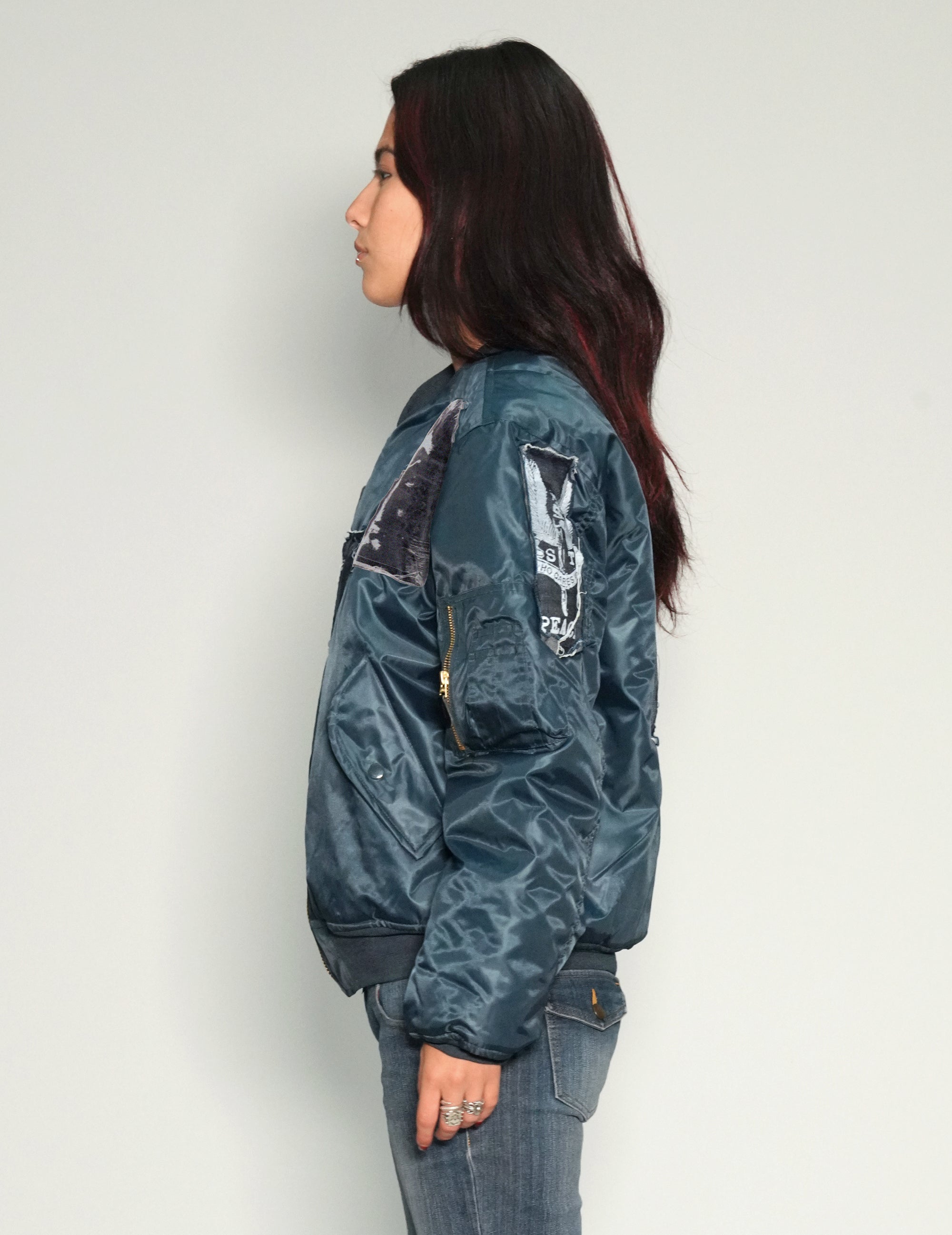 MA 1 Patched Bomber in Navy