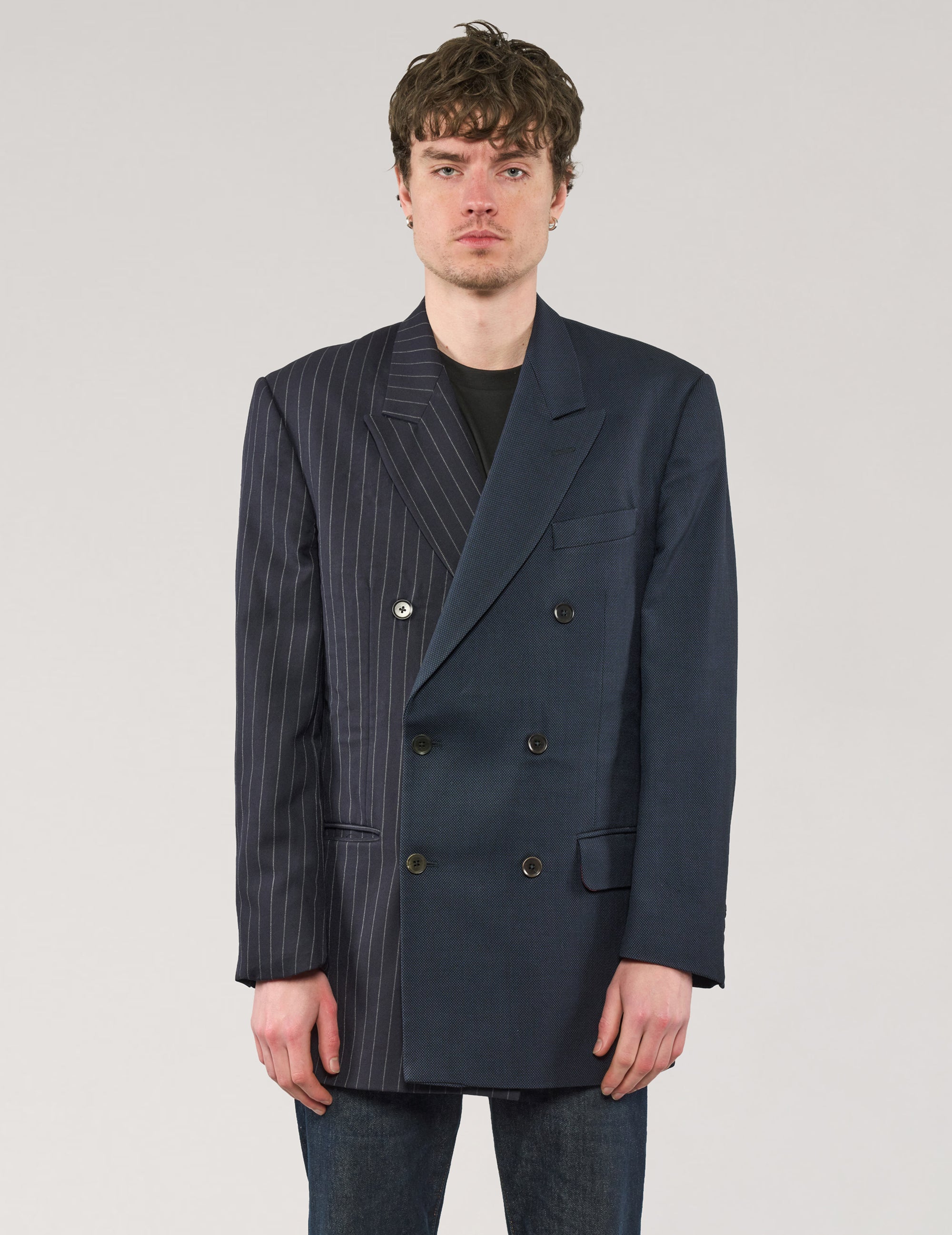 50/50 Tailored Double Breasted Blazer