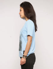 T-Shirt „Saint“ in Ecru