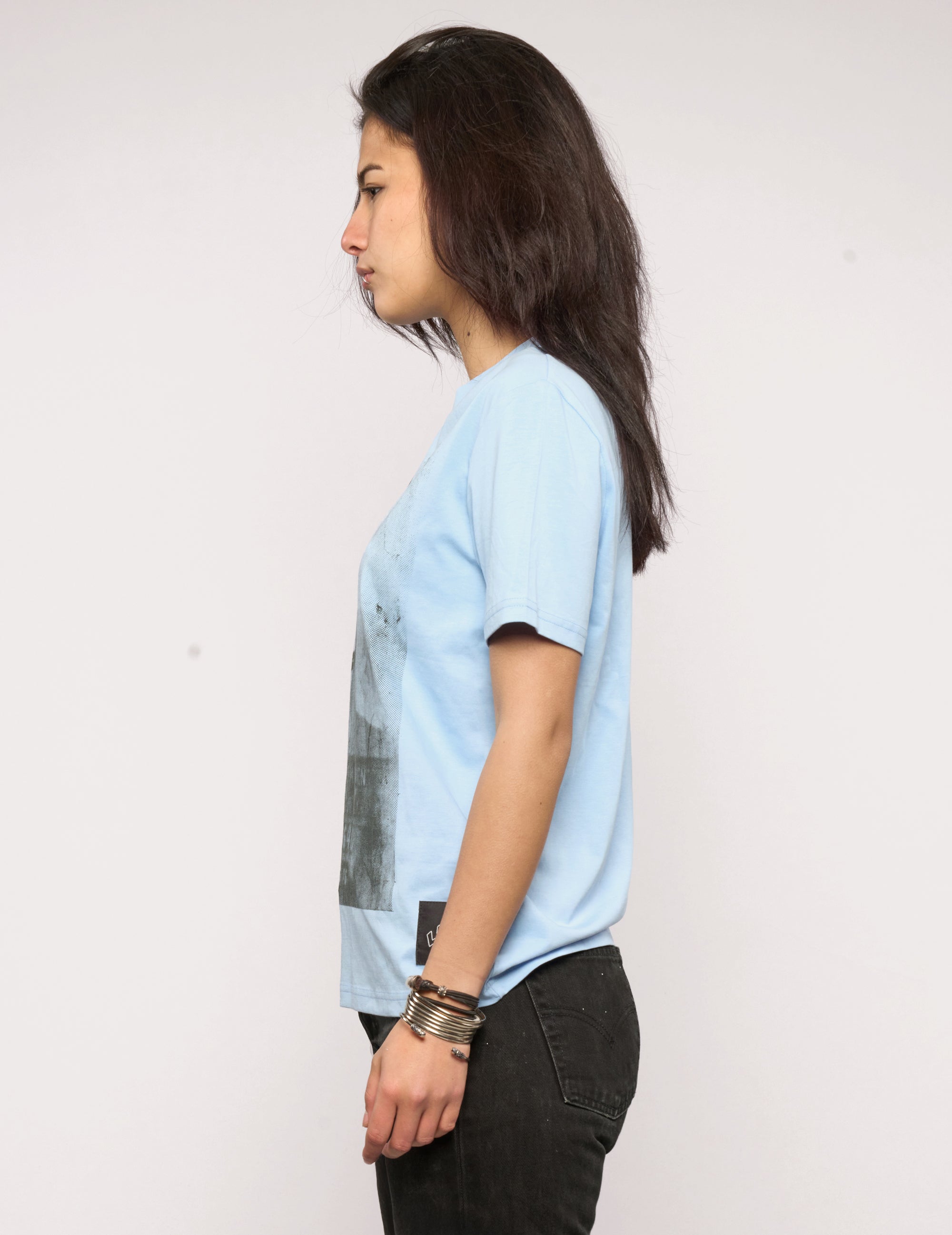 T-Shirt „Saint“ in Ecru