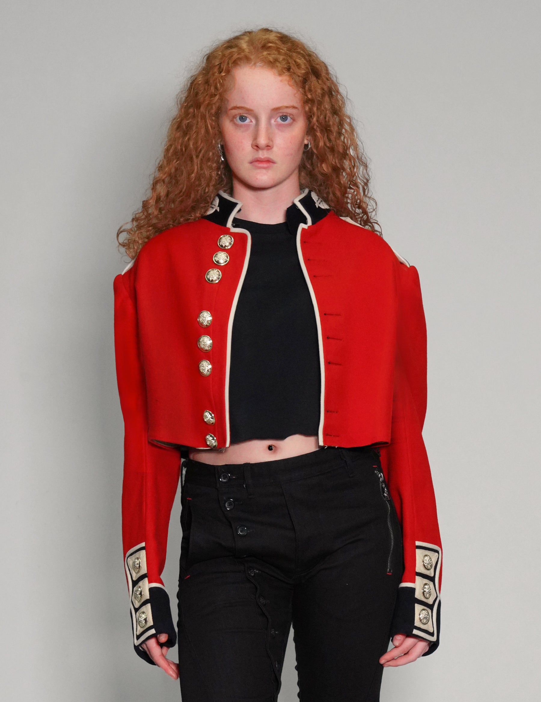 Cropped Scots Guards Tunic