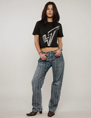 S'x D'ugs and Rock N Roll Jeans - Washed Denim