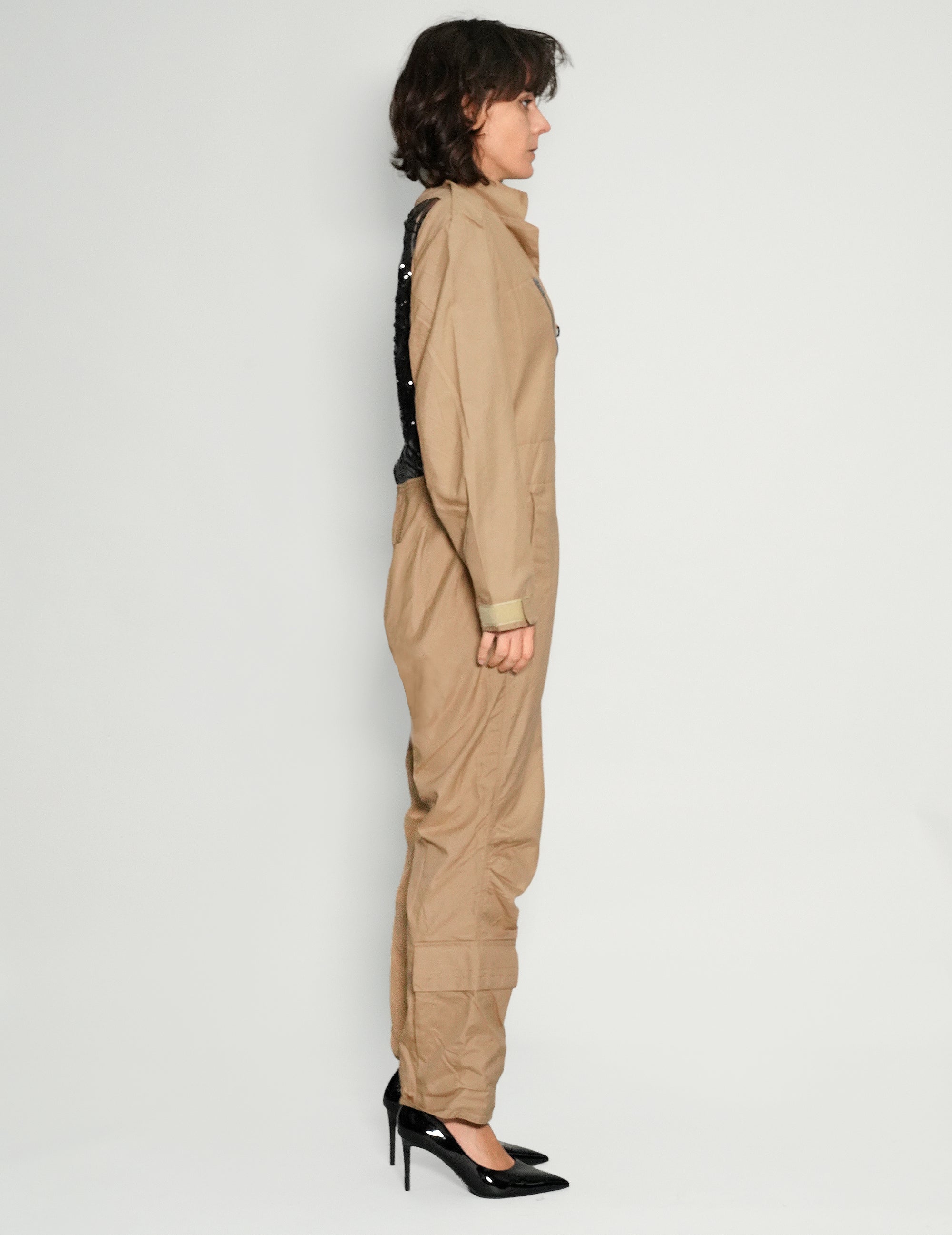 Partyback Aircrew Coverall in Khaki