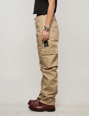 Cargo Trousers in Tan