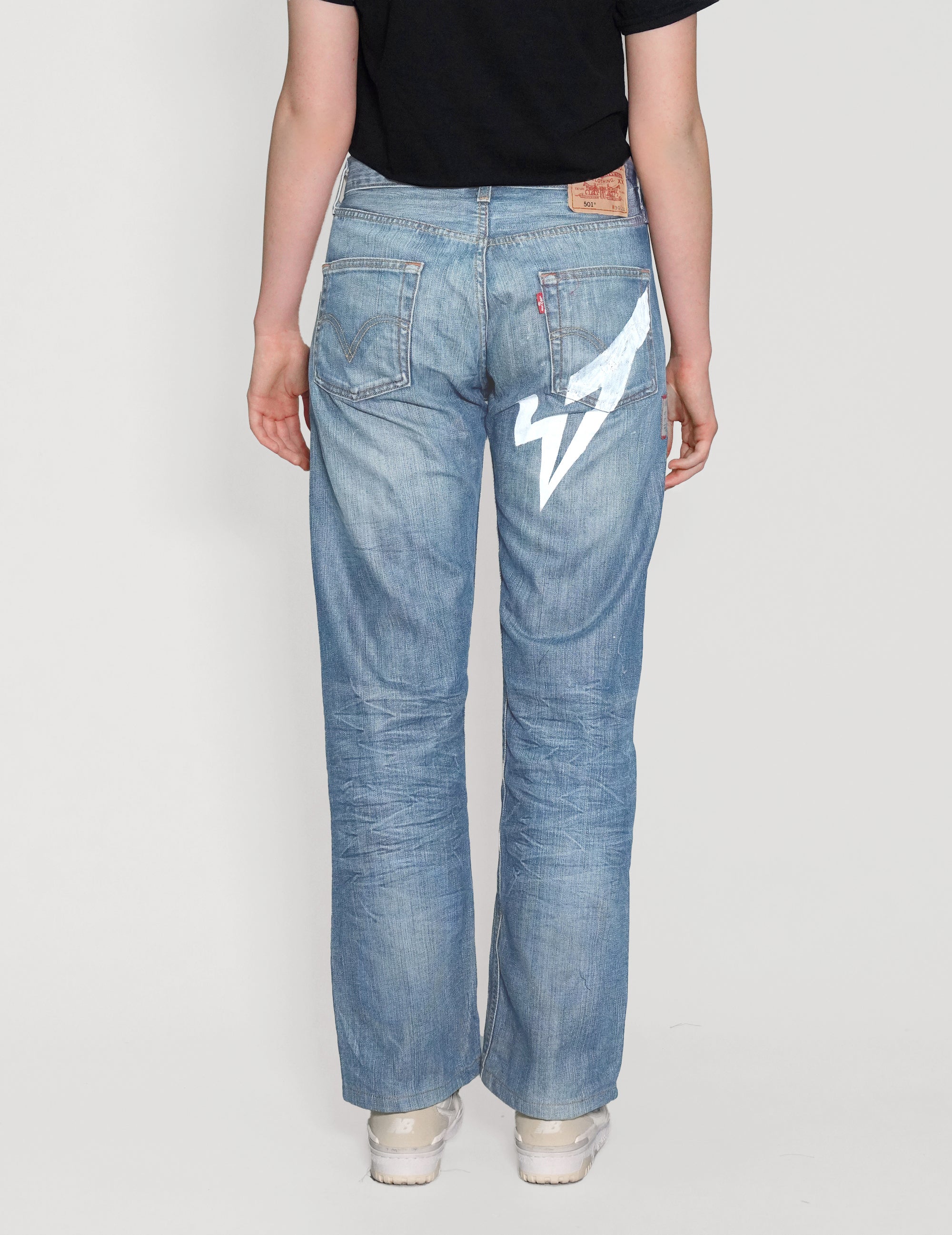 'Saint' Jeans in Light Blue
