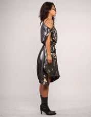 The Pirate Dress – Liquid Gunmetal