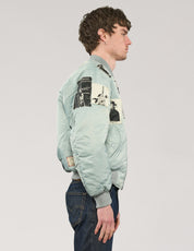MA-1 Patched Bomber in Grey