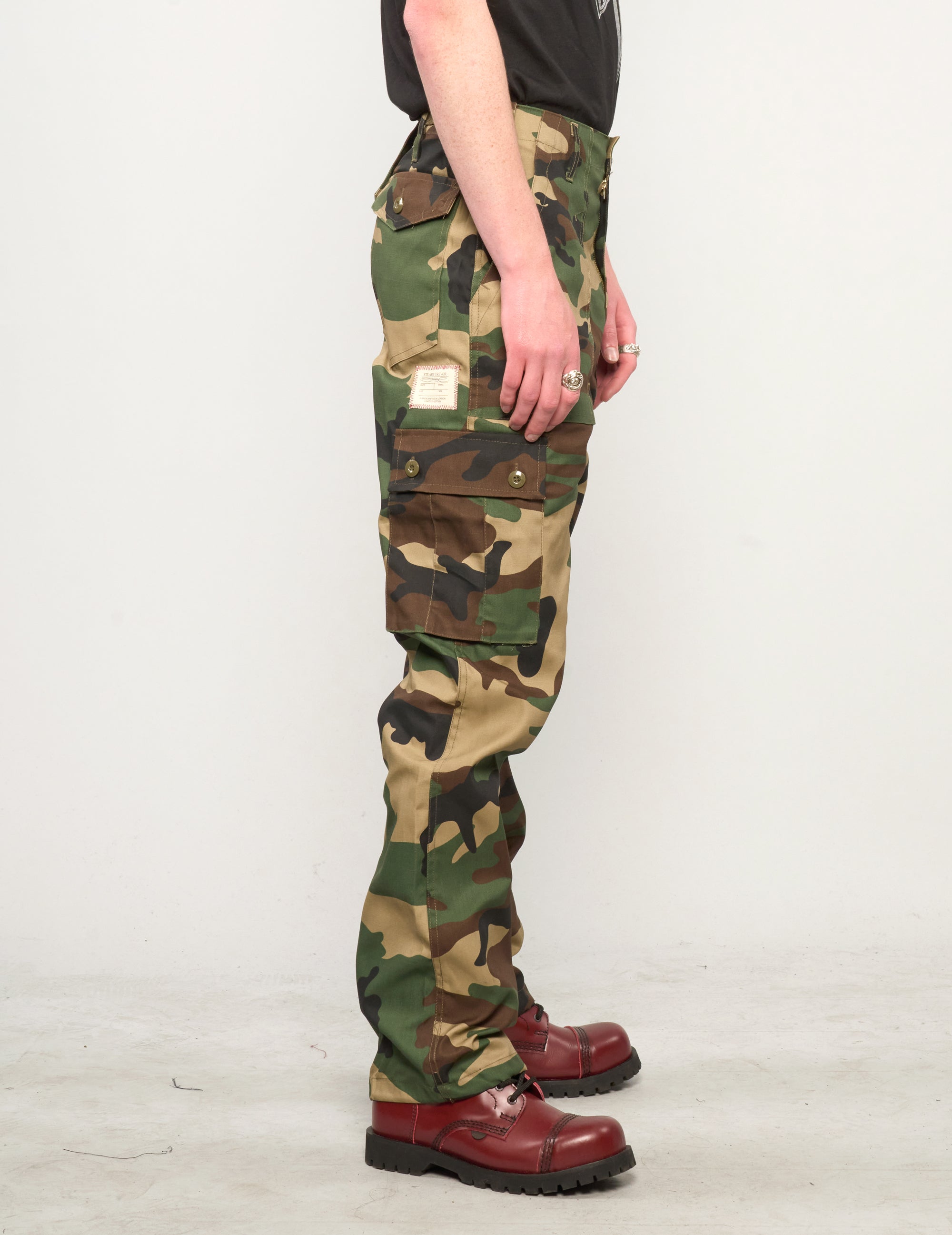 Cargo Trousers in Camo