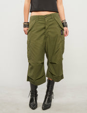M51 Cropped Cargo Pants in Khaki