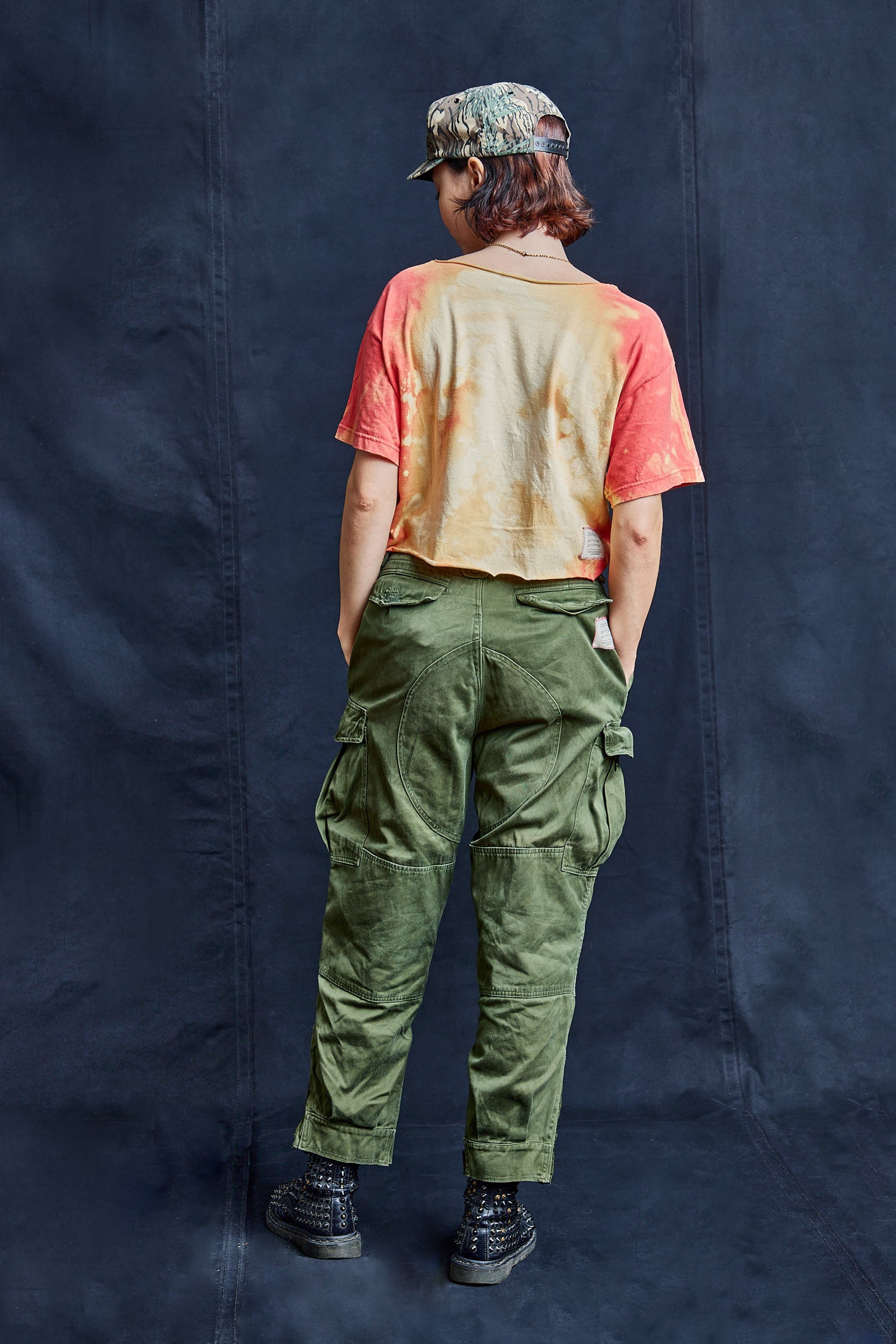 Olive Cargo Trousers