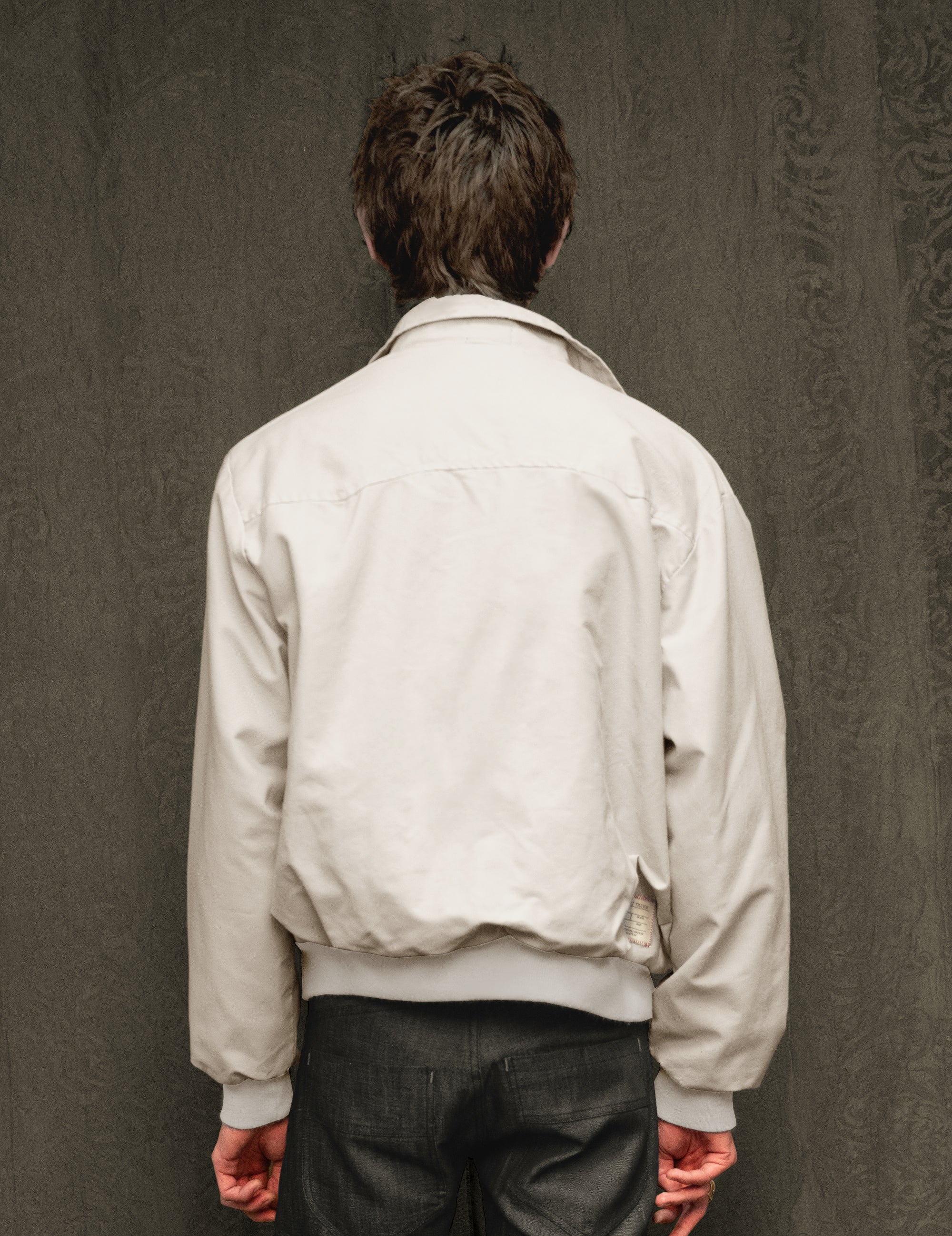 Classic Harrington Jacket in White