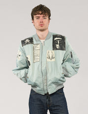 MA-1 Patched Bomber in Grey