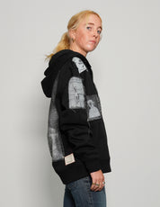 ST Multipatch Zip Hoodie in Black