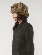chapeau de fourrure de style russe